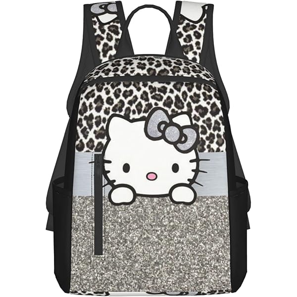 Amazon.co.jp: [COOLEAD] ハローキティ ヒョウ柄 リュック リュック